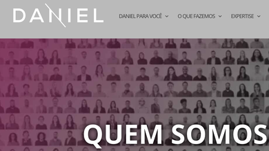 Confira o site https://www.daniel-ip.com/ - imagem do site
